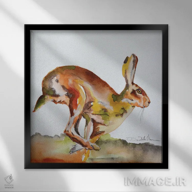 تابلو خاطرات شش اثر دوناتلا مارائونی - نمای قابدار مشکی