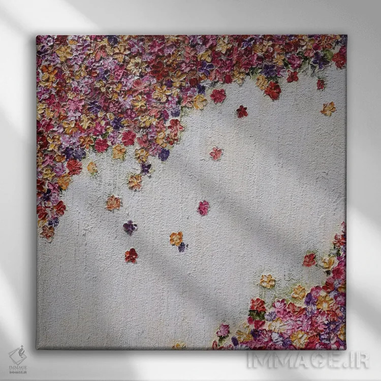 تابلو سلام بهار اثر دوناتلا مارائونی - نمای روبهرو روی دیوار