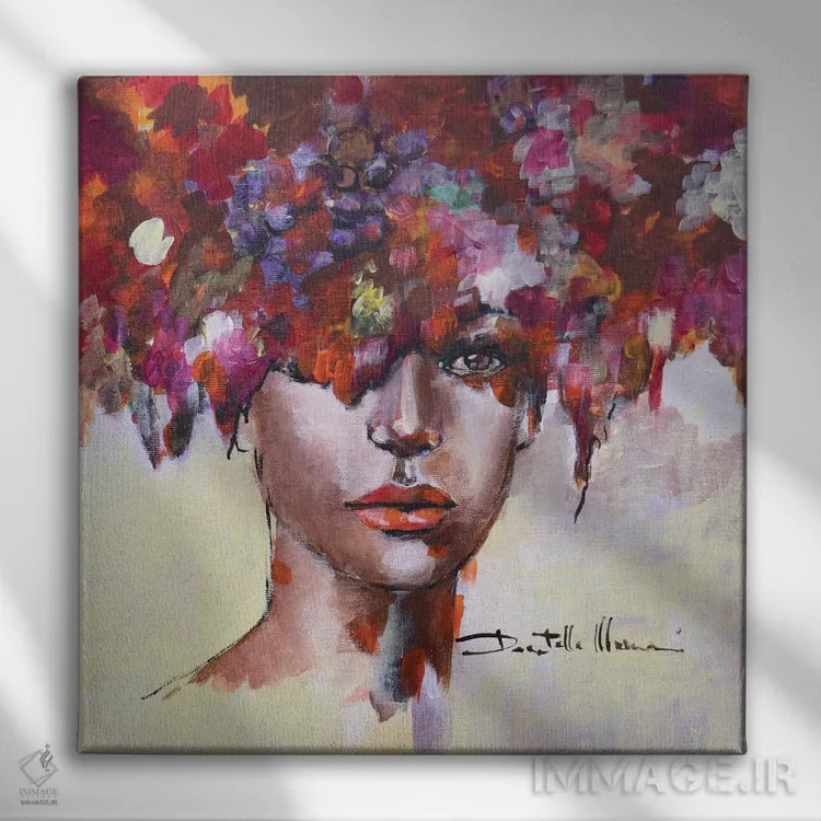 تابلو انگور اثر دوناتلا مارائونی - نمای روبهرو روی دیوار