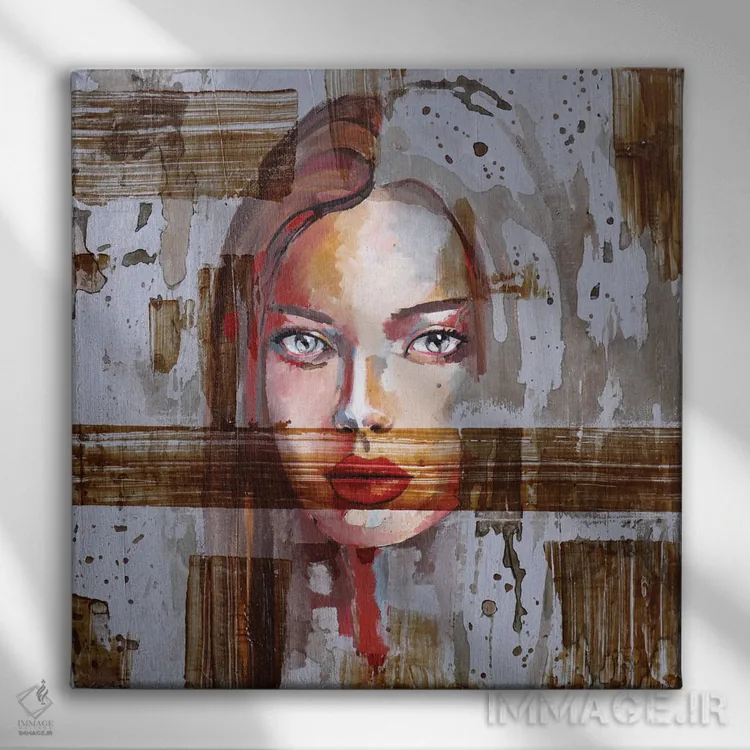 تابلو ولنتاین (روز عشق) اثر دوناتلا مارائونی - نمای روبهرو روی دیوار