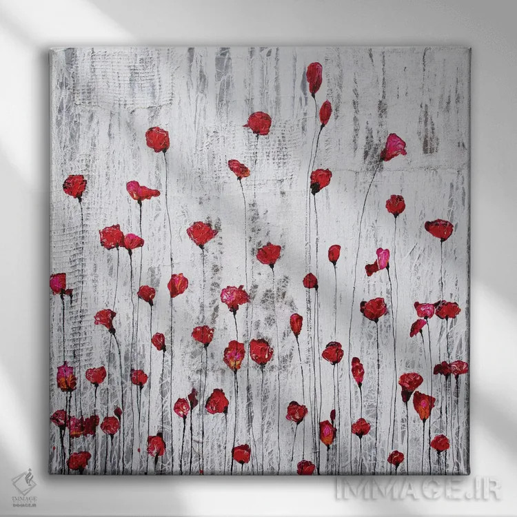 تابلو تپشهای قلب (ایتالیایی) اثر دوناتلا مارائونی - نمای روبهرو روی دیوار