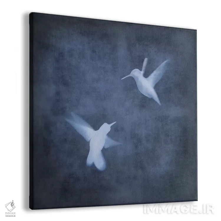 تابلو پرواز در آبی I اثر کریس دونوان - نمای پرسپکتیو محصول
