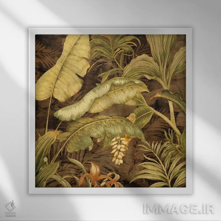 تابلو گنجینه پنهان II اثر کریس دونوان - نمای قابدار سفید