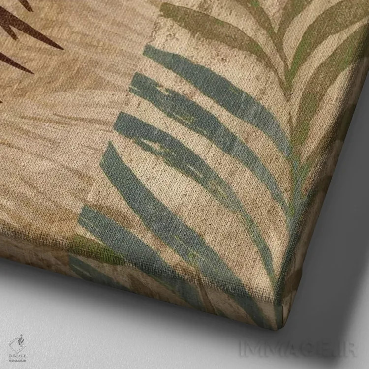 تابلو در مناطق گرمسیری II اثر کریس دونوان - نمای نزدیک بافت بوم