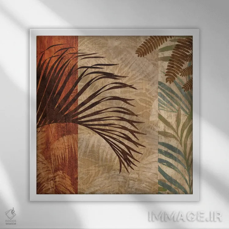 تابلو در مناطق گرمسیری II اثر کریس دونوان - نمای قابدار سفید