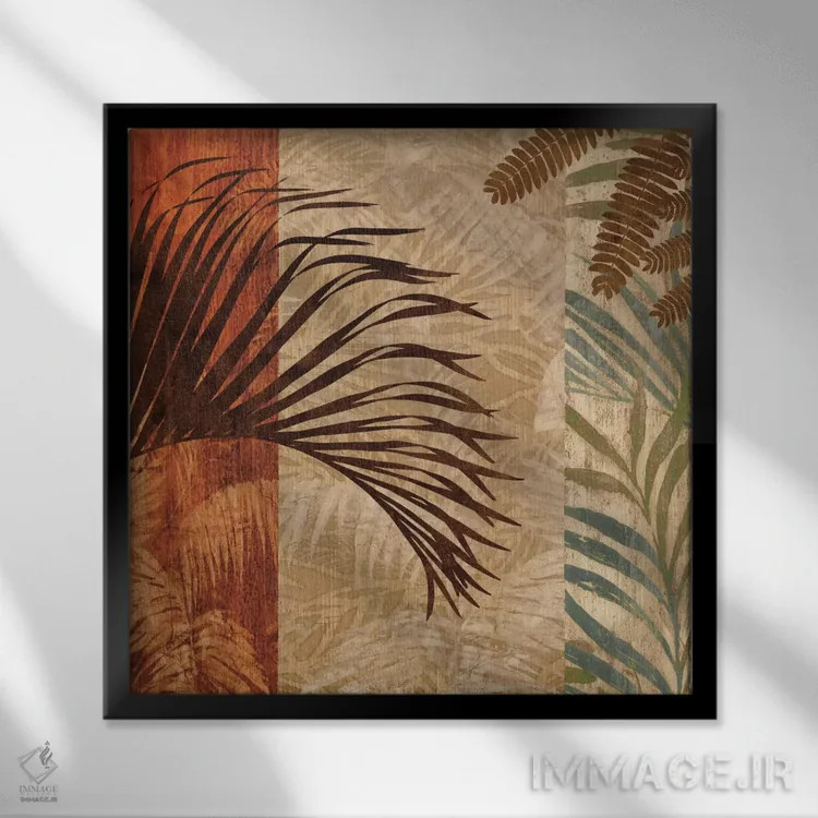 تابلو در مناطق گرمسیری II اثر کریس دونوان - نمای قابدار مشکی