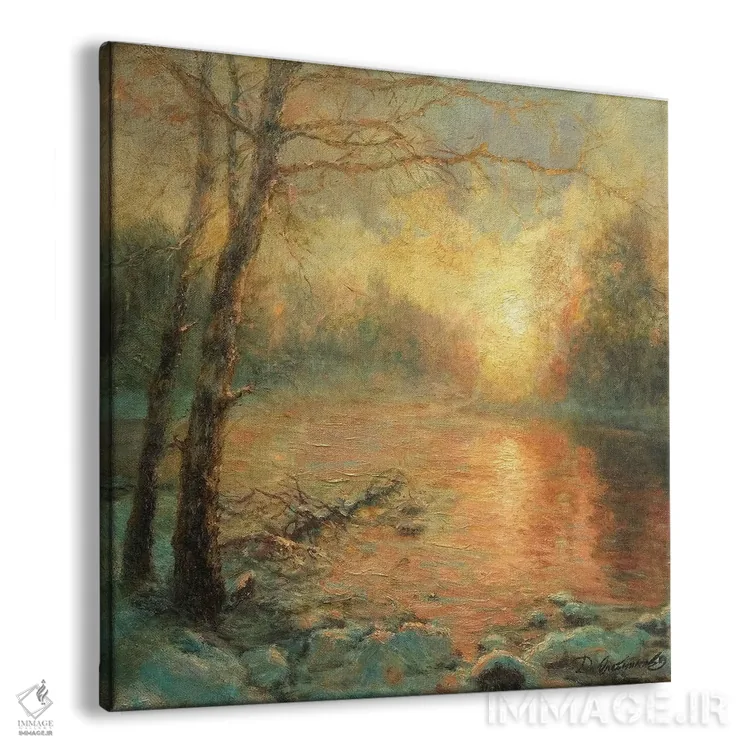 تابلو طلوع خورشید VII اثر دمیتری اولین - نمای پرسپکتیو محصول