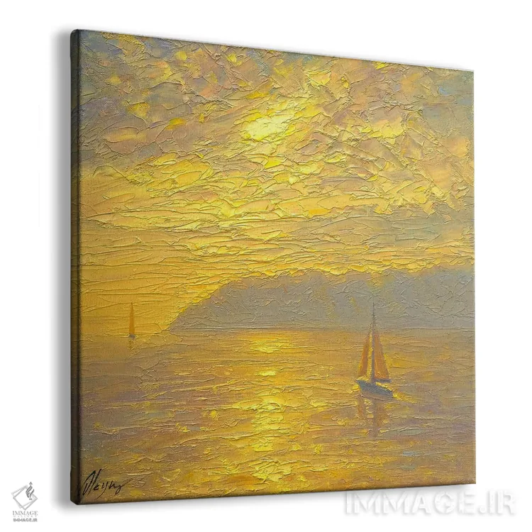 تابلو دریا چهل و دوم اثر دمیتری اولین - نمای پرسپکتیو محصول