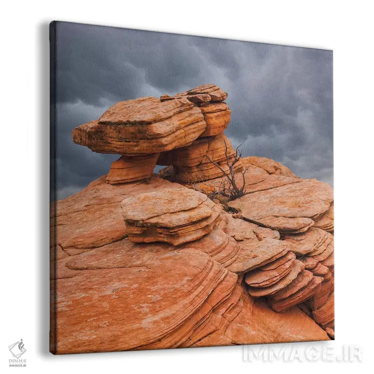 تابلو تشکلهای ماسهسنگ، یانت فلت، یوتا، آمریکا اثر دان پاولسون - نمای پرسپکتیو محصول