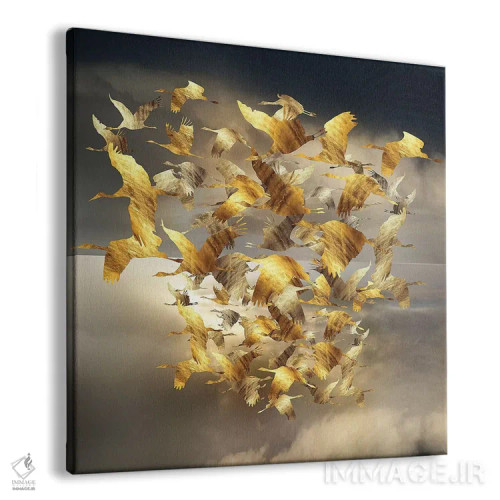 تابلو مارپیچ هوابرد اثر دافنه هوراِو - نمای پرسپکتیو محصول