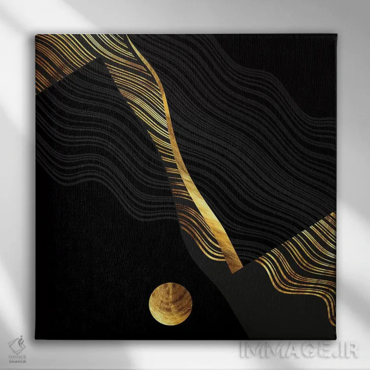 تابلو هایکوی شماره ۸ اثر دافنه هوراِو - نمای روبهرو روی دیوار