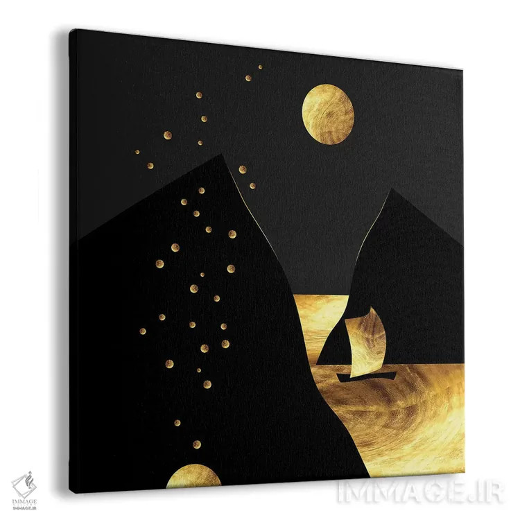 تابلو هایکوی شماره ۹ اثر دافنه هوراِو - نمای پرسپکتیو محصول