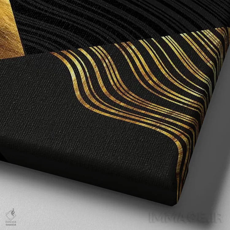 تابلو هایکوی شماره ۸ اثر دافنه هوراِو - نمای نزدیک بافت بوم