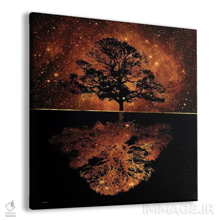 تابلو الهام اثر دافنه هوراِو - نمای پرسپکتیو محصول