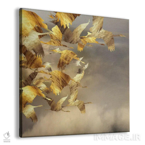 تابلو مارپیچ هوابرد دوم اثر دافنه هوراِو - نمای پرسپکتیو محصول