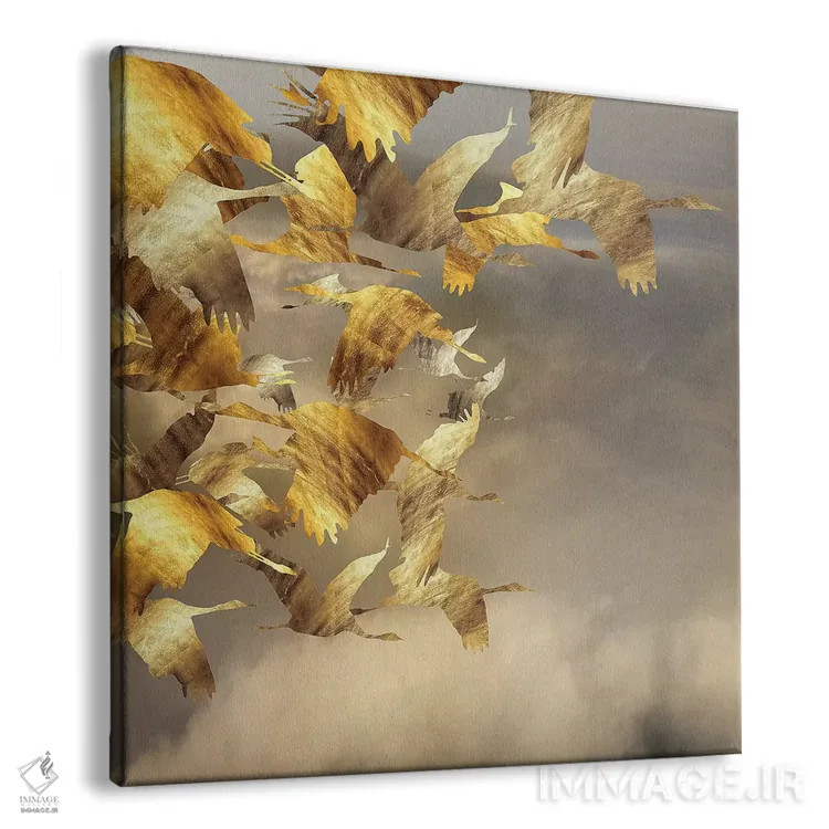 تابلو مارپیچ هوابرد دوم اثر دافنه هوراِو - نمای پرسپکتیو محصول