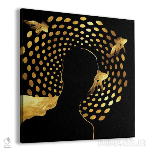 تابلو هاله شناور اثر دافنه هوراِو - نمای پرسپکتیو محصول