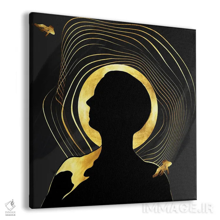 تابلو امواج کوچک اثر دافنه هوراِو - نمای پرسپکتیو محصول