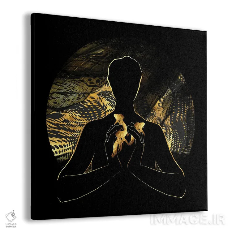 تابلو سه آرزو اثر دافنه هوراِو - نمای پرسپکتیو محصول