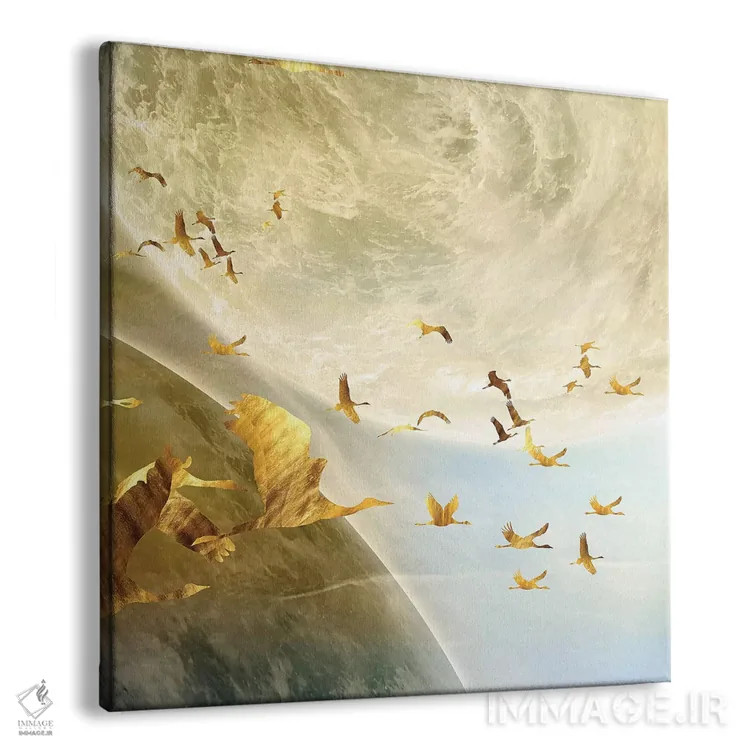 تابلو دور و فراتر II اثر دافنه هوراِو - نمای پرسپکتیو محصول