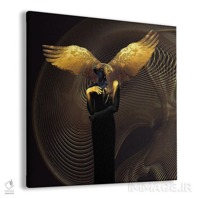 تابلو بالهای هیپنو اثر دافنه هوراِو - نمای پرسپکتیو محصول