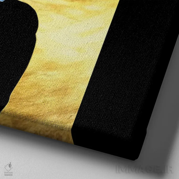 تابلو بالهای هایپوس اثر دافنه هوراِو - نمای نزدیک بافت بوم