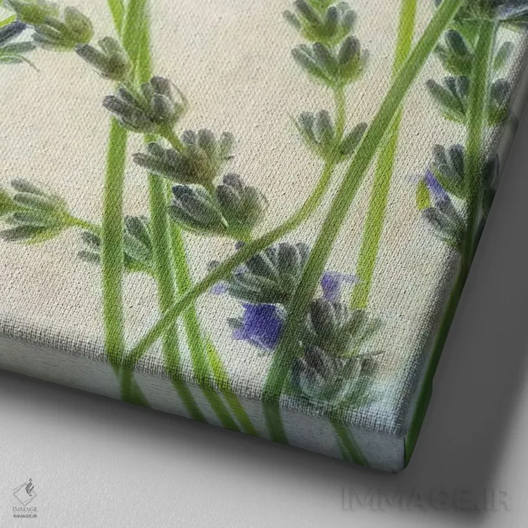 تابلو اسطوخودوس II اثر دیان پوینسکی - نمای نزدیک بافت بوم