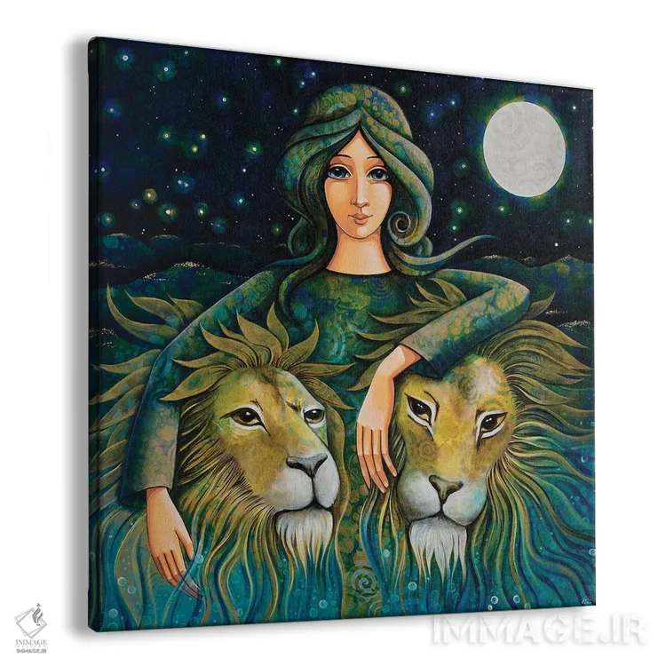 تابلو بانوی فرمانروا اثر دنیلا پرزیوزو اینوالر - نمای پرسپکتیو محصول