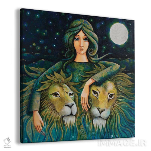 تابلو بانوی فرمانروا اثر دنیلا پرزیوزو اینوالر - نمای پرسپکتیو محصول