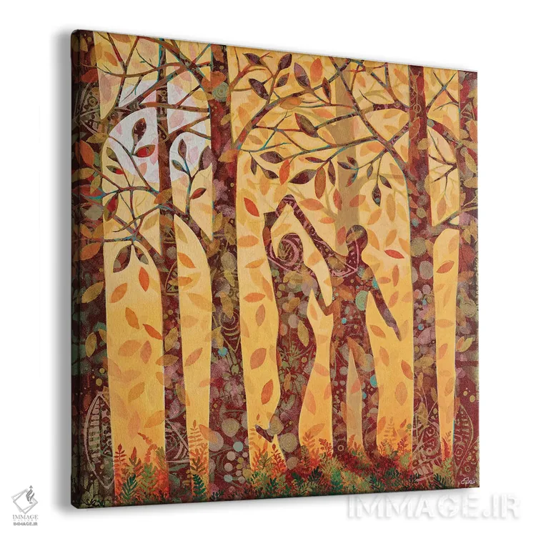 تابلو رقص پاییزی اثر دنیلا پرزیوزو اینوالر - نمای پرسپکتیو محصول