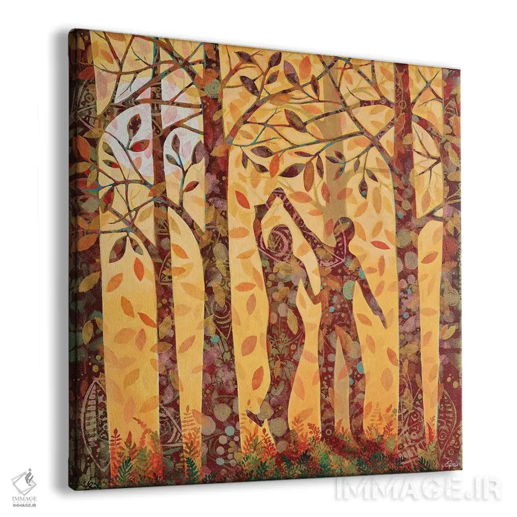 تابلو رقص پاییزی اثر دنیلا پرزیوزو اینوالر - نمای پرسپکتیو محصول