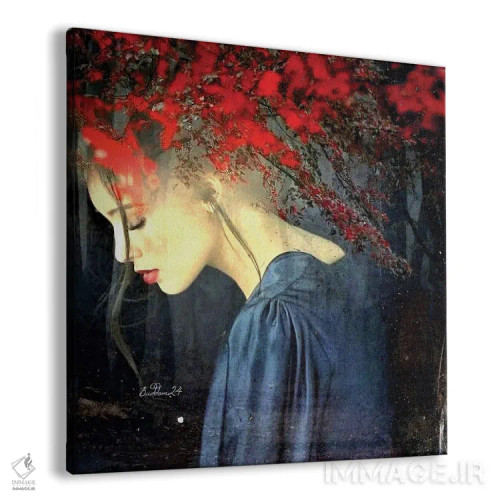 تابلو کوزت (نام فرانسوی/شخصیت رمان بینوایان) اثر دومینیک بادوئل - نمای پرسپکتیو محصول