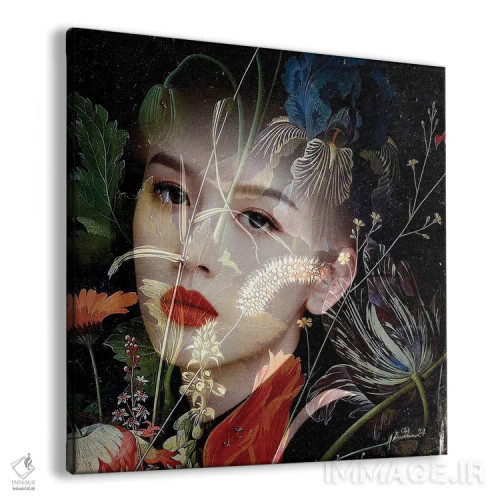 تابلو هرباریوم (گلآرایی خشک) اثر دومینیک بادوئل - نمای پرسپکتیو محصول