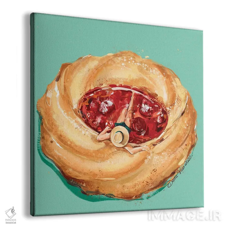 تابلو تازهکنندهٔ توتها اثر داریا روسو - نمای پرسپکتیو محصول