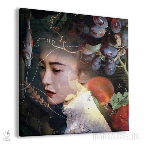 تابلو توتی فروتی (مخلوط میوه) اثر دومینیک بادوئل - نمای پرسپکتیو محصول