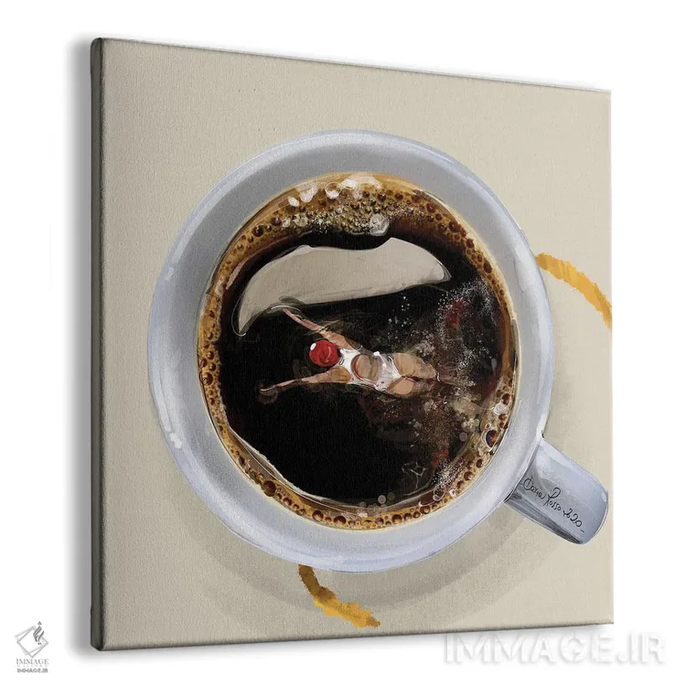 تابلو صبح سهشنبه اثر داریا روسو - نمای پرسپکتیو محصول