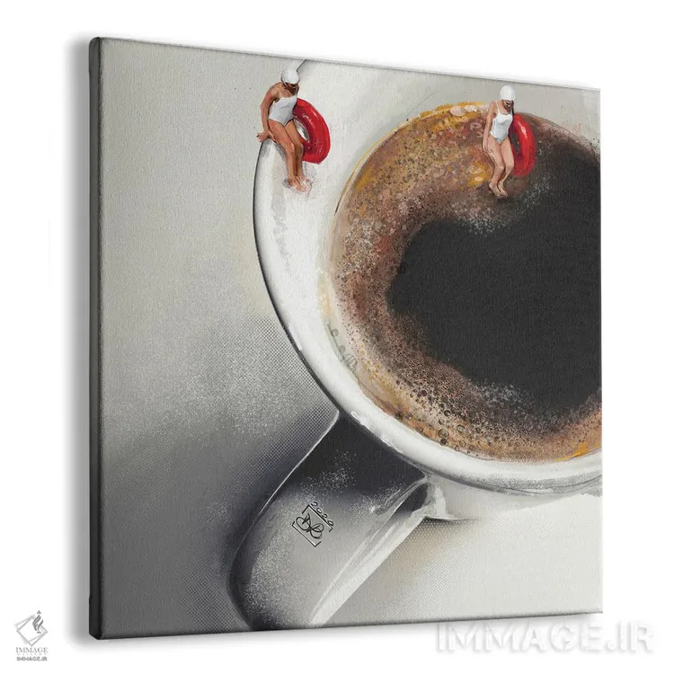تابلو صبح چهارشنبه اثر داریا روسو - نمای پرسپکتیو محصول