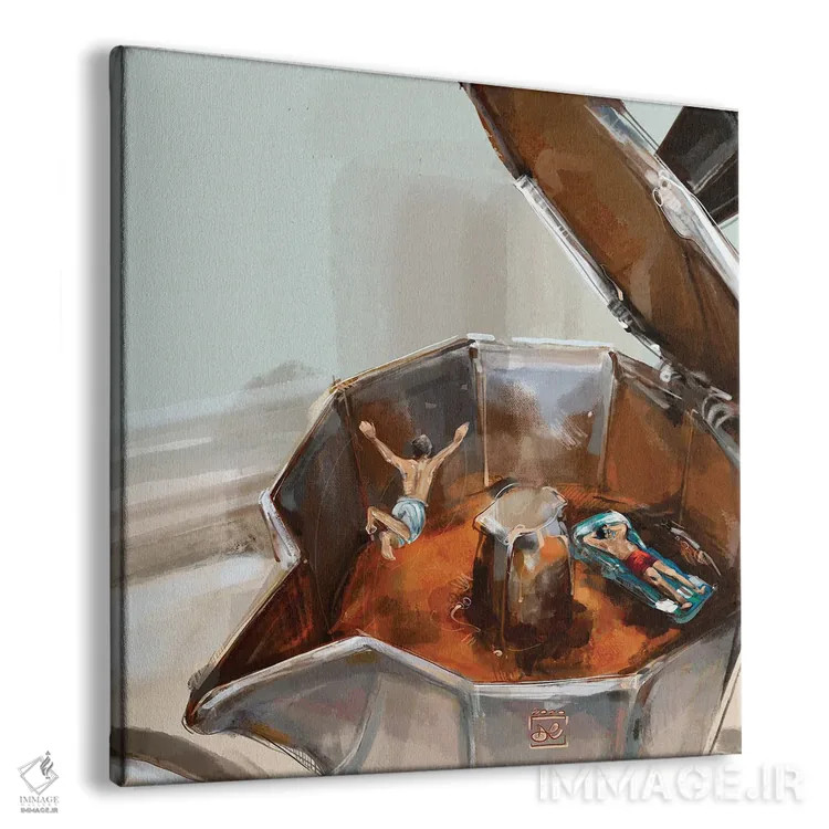 تابلو یکم بده اثر داریا روسو - نمای پرسپکتیو محصول