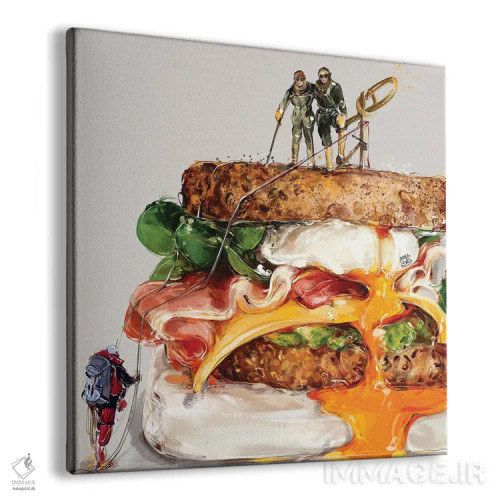 تابلو به سوی قله اثر داریا روسو - نمای پرسپکتیو محصول