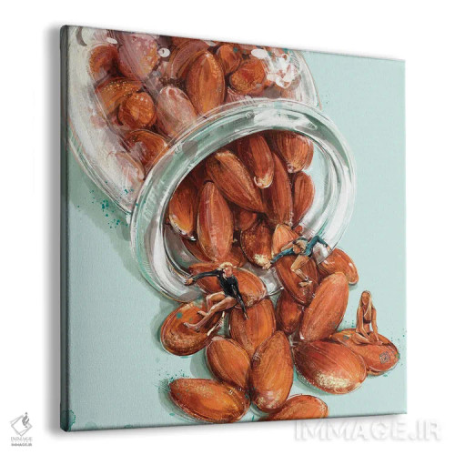 تابلو گذر از زندگی با موجسواری اثر داریا روسو - نمای پرسپکتیو محصول