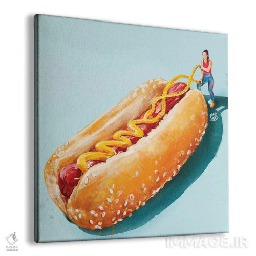 تابلو سس مبارز اثر داریا روسو - نمای پرسپکتیو محصول