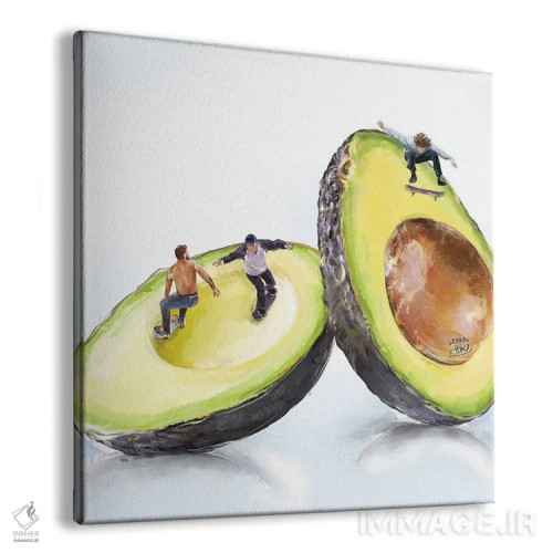 تابلو کاسه آووکادو اثر داریا روسو - نمای پرسپکتیو محصول