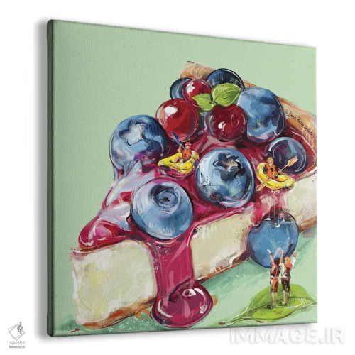 تابلو پایین رودخانه بلوبرری اثر داریا روسو - نمای پرسپکتیو محصول