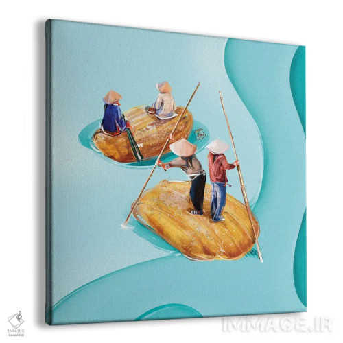 تابلو سفر مادلِن اثر داریا روسو - نمای پرسپکتیو محصول