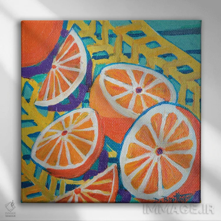 تابلو آفتابدیده اثر دبرا برتون رابینسون - نمای روبهرو روی دیوار