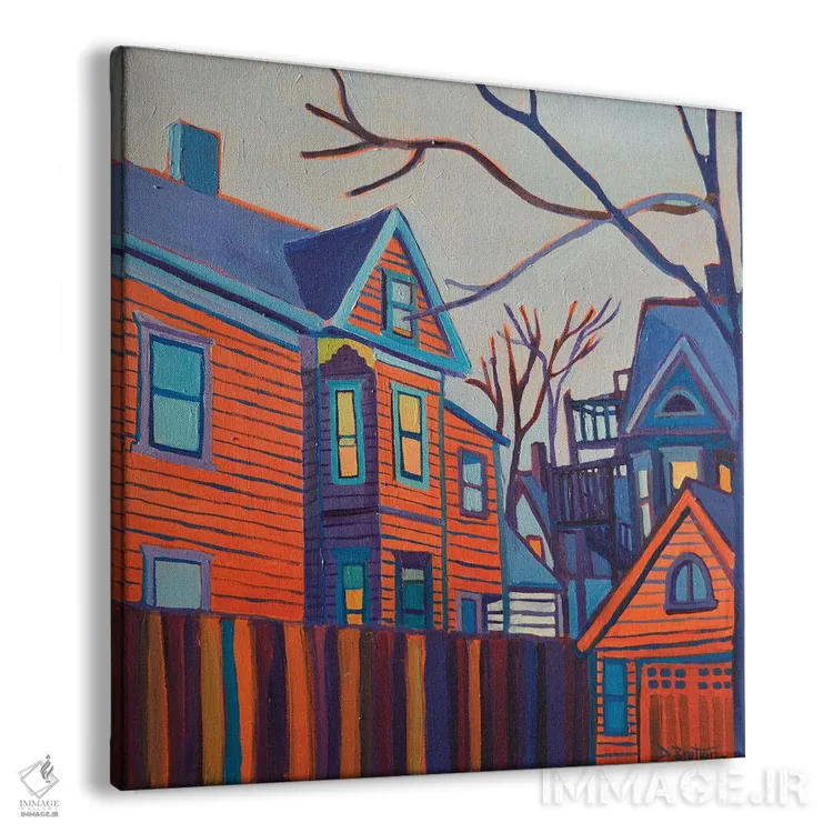 تابلو در مسیر ورودی خانه اثر دبرا برتون رابینسون - نمای پرسپکتیو محصول