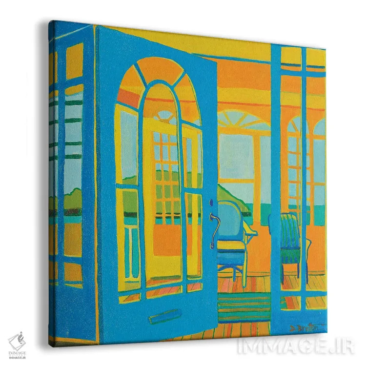 تابلو ایوان آفتابی جزیره سالت اثر دبرا برتون رابینسون - نمای پرسپکتیو محصول