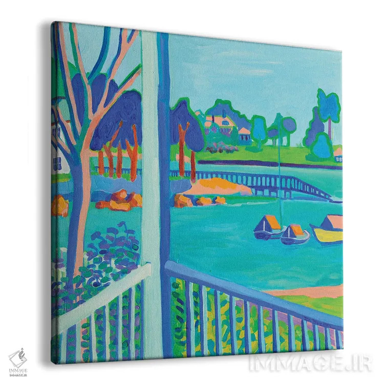 تابلو بندر منچستر بایدسی (منچستر ساحلی) اثر دبرا برتون رابینسون - نمای پرسپکتیو محصول