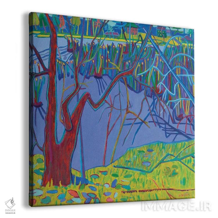 تابلو باتلاق دریاچه فریمن اثر دبرا برتون رابینسون - نمای پرسپکتیو محصول