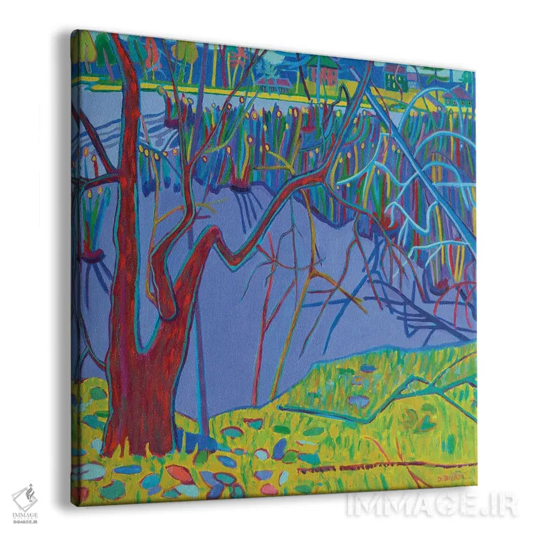 تابلو باتلاق دریاچه فریمن اثر دبرا برتون رابینسون - نمای پرسپکتیو محصول